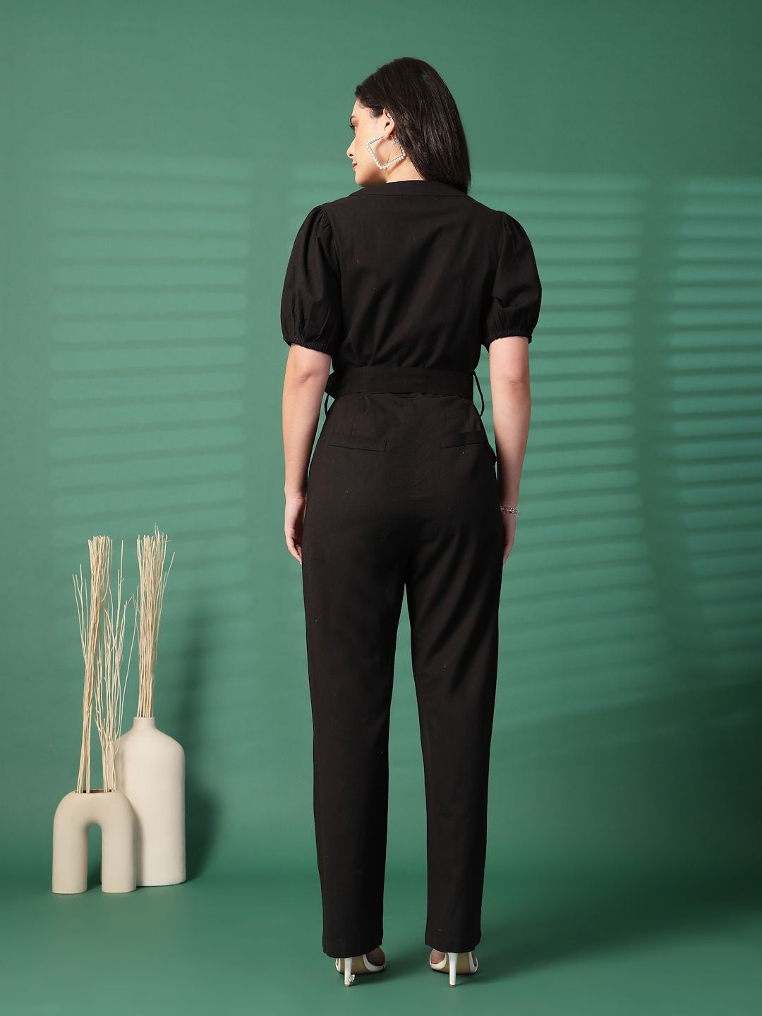 Fuchsia Basic Jumpsuit