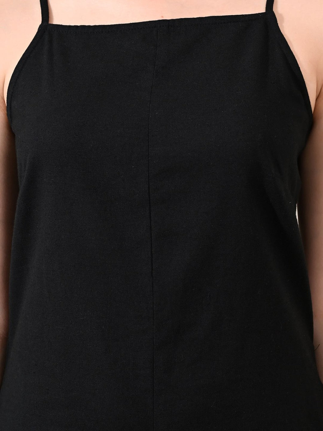 Women Sleeveless Basic Jumpsuit